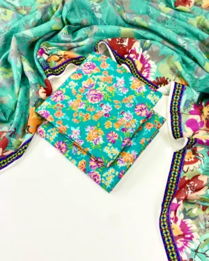 Bareeza Printed Khaddar 3PC