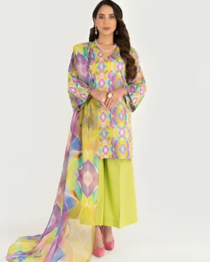 Bareeza Printed Khaddar 3PC