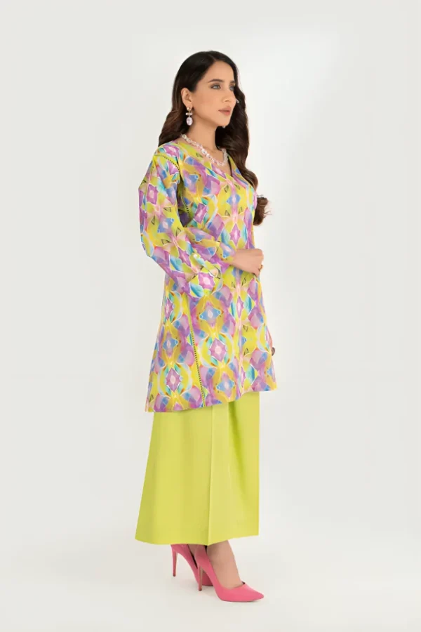 Bareeza Printed Khaddar 3PC | Bareeza | SGO-BA07 - Image 4
