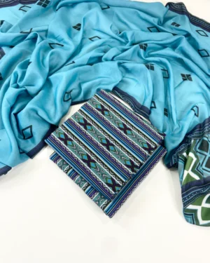 Bareeza Printed Khaddar 3PC