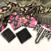Baroque Printed Linen With Emb Patches 3PC