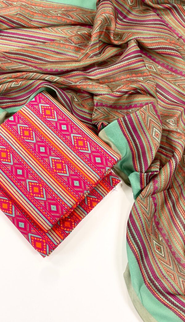 Bareeza Printed Khaddar 3PC | Bareeza | SGO-BA05