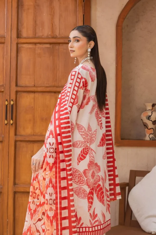Rang Preet Digital Printed Lawn 3PC | Rang Preet | SGO-RPL01 - Image 3