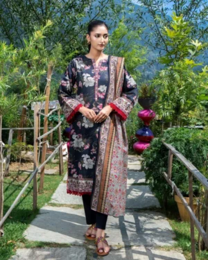 Zesh Airjet Printed Khaddar 3PC
