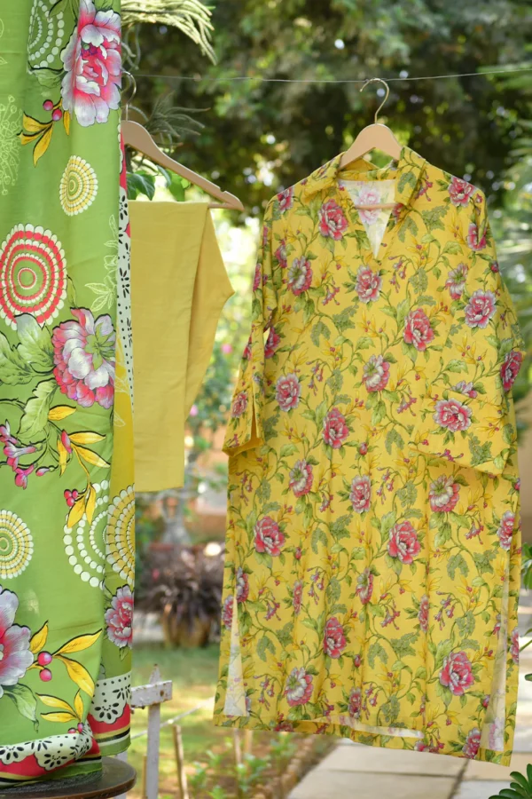 Nuray By Murashe Slub Khaddar 3PC | Nuray By Murashe Slub | SGO-NMS01 - Image 3