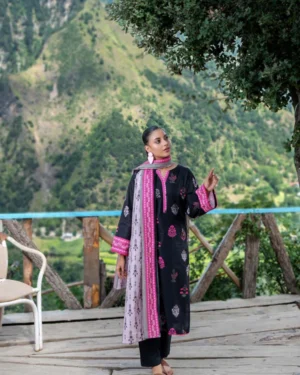 Zesh Airjet Printed Khaddar 3PC