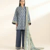 Sapphire Digital Printed Linen 3-PC