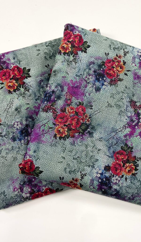 Anaya Noor Printed Dhanak Marina 2PC | Anaya Noor | SGO-DM03 - Image 4