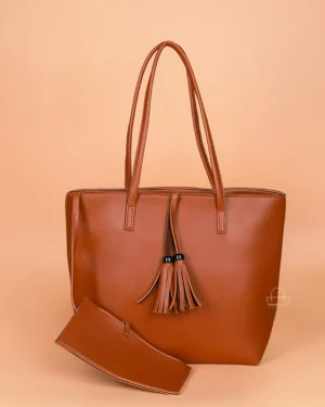 Molten Caramel Shoulder Bag