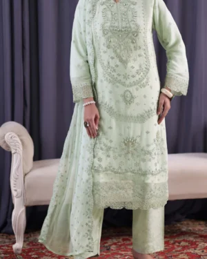 Noor Jahan Embroidered Chiffon