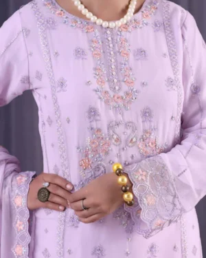 Noor Jahan Embroidered Chiffon
