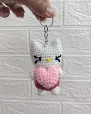 Key Chain Kitty Love