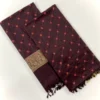 Embroidered Pashmina Jacquard Shawl