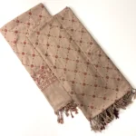 Embroidered Pashmina Jacquard Shawl